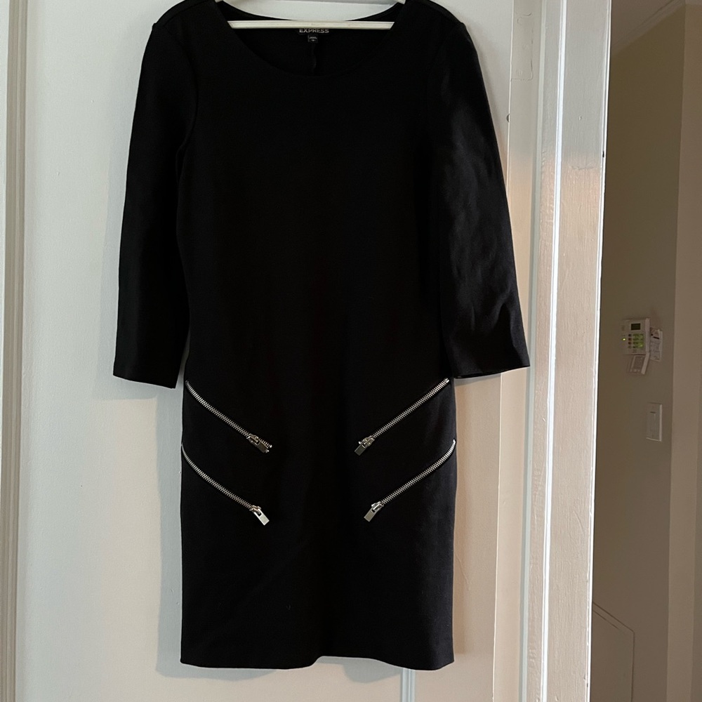Express black dress. Can be worn year round